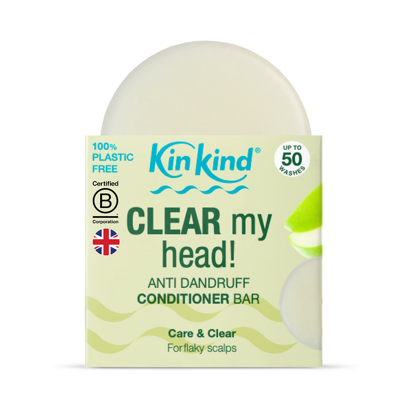 KinKind anti-dandruff conditioner bar 40g, imported from the UK