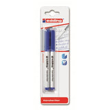 Edding Handwriter Pen Blue Ink   2 per pack