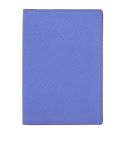 Smythson Calfskin Panama Passport Cover Travel Accessory
