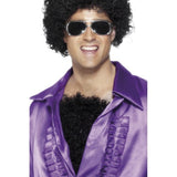 Smiffys Deluxe Hairy Chest on elastic, imported from the UK