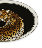 Dolce&Gabbana serving plate leopard oval 45.5cm - British product