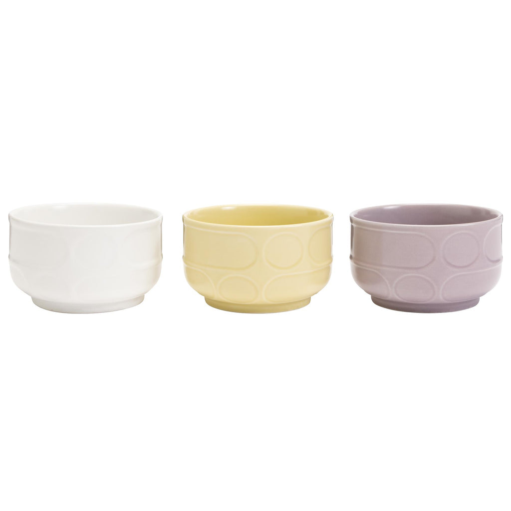 Habitat Debossed Matte Nibble Bowl Assortment