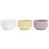 Habitat Debossed Matte Nibble Bowl Assortment GOODS Sainsburys   