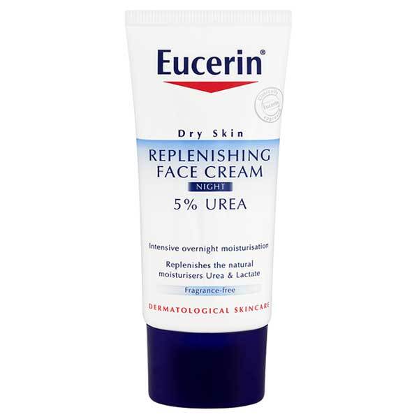 Eucerin Urea Repair Replenishing Face Night Cream 50ml GOODS Superdrug   