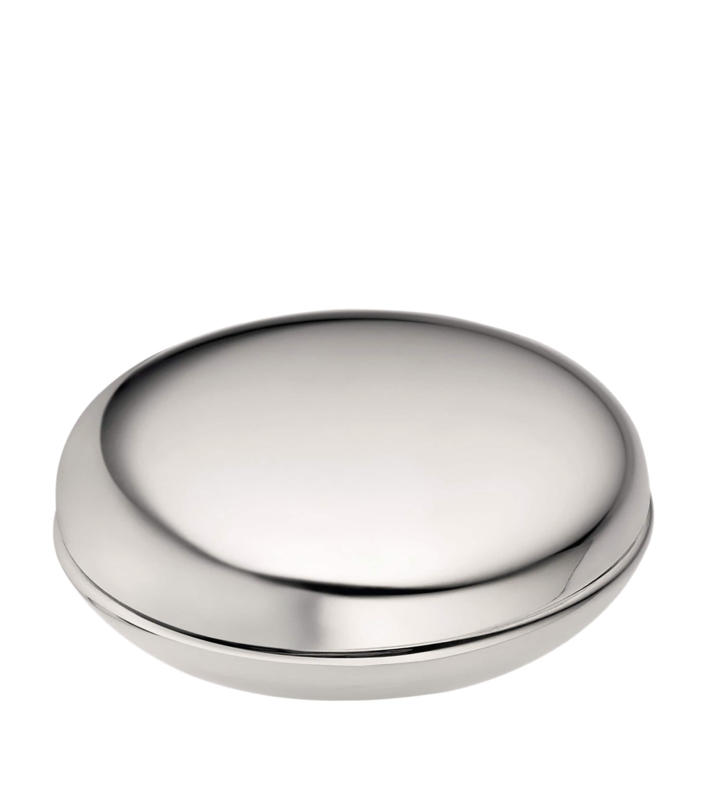 Christofle Silver-Plated Uni pill box - British product