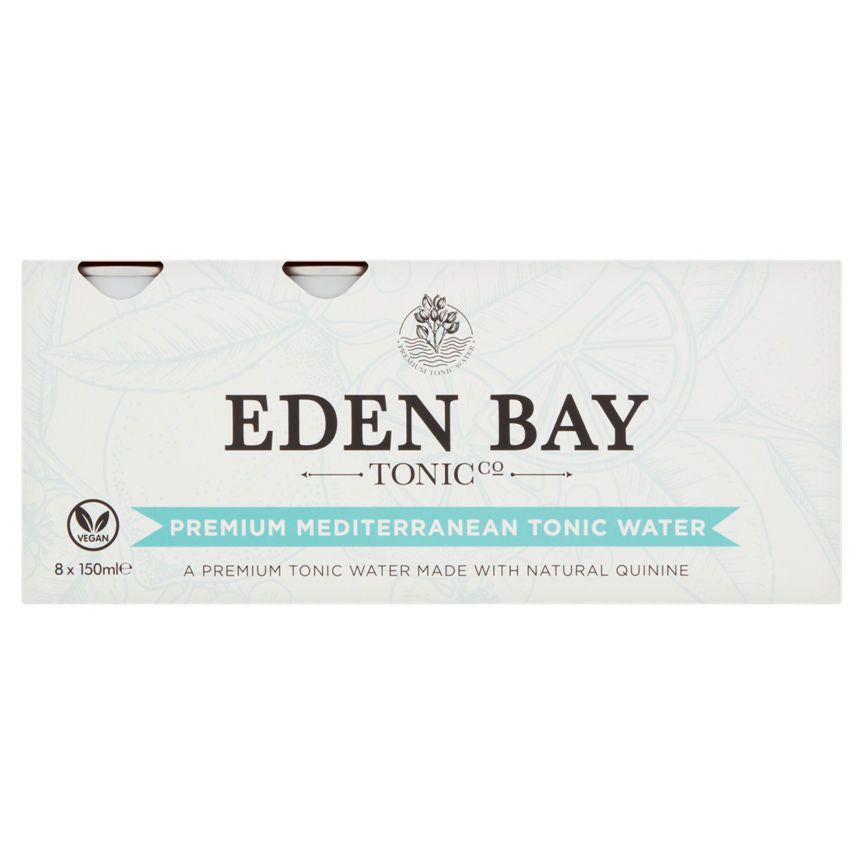 Eden Bay Tonic Co Premium Mediterranean Tonic Water