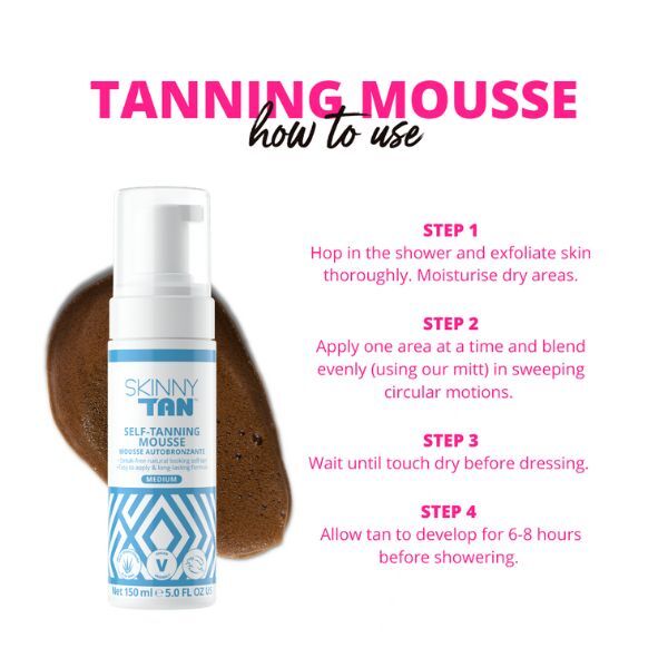 Skinny Tan Mousse Self Tan 150ml GOODS Superdrug   