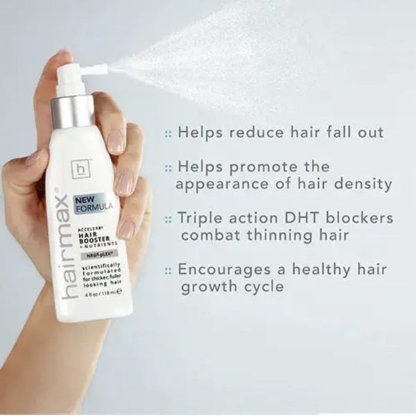 HairMax Acceler8 hair booster imported from the UK