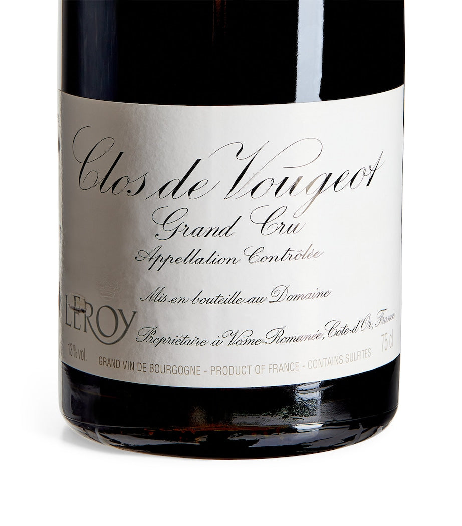 Domaine Leroy Clos de Vougeot Grand Cru 2009 75cl - British product