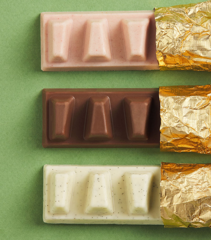 Harrods chocolate bar trio 3x85g, imported from the UK