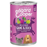 Edgard &amp;amp; Cooper Adult Grain Free Wet Dog Food with Game &amp;amp; Duck   400g