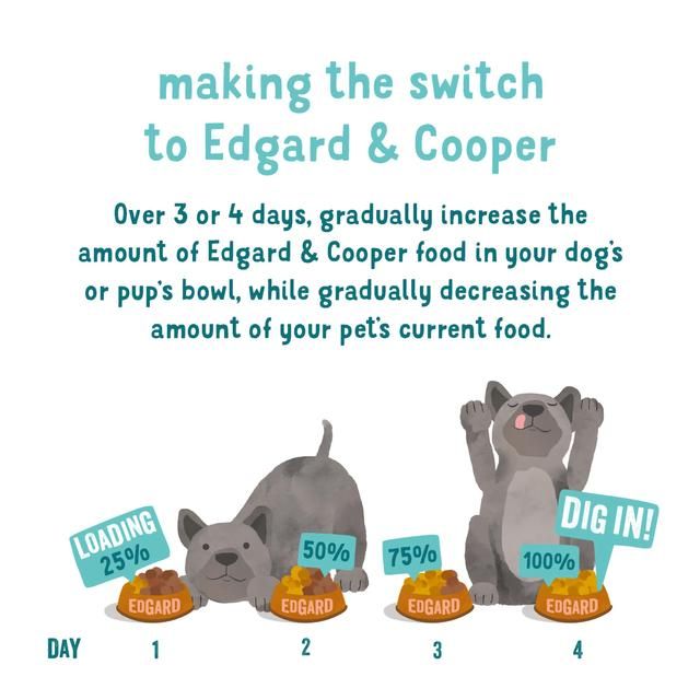 Edgard &amp;amp; Cooper Adult Grain Free Wet Dog Food with Lamb &amp;amp; Beef   400g