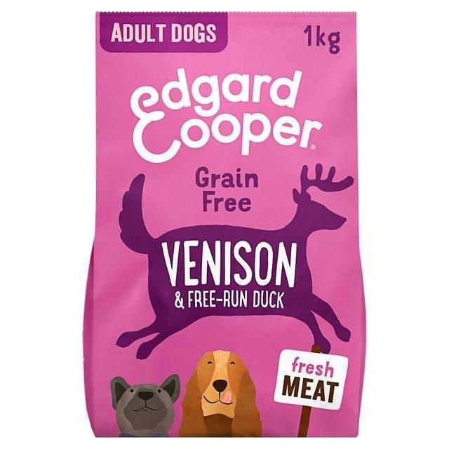 Edgard Cooper Venison &amp;amp; Free-Run Duck for Adult Dogs 1kg