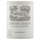 Edmond de Rothschild Chateau Odilon Haut-Medoc Bordeaux   75cl