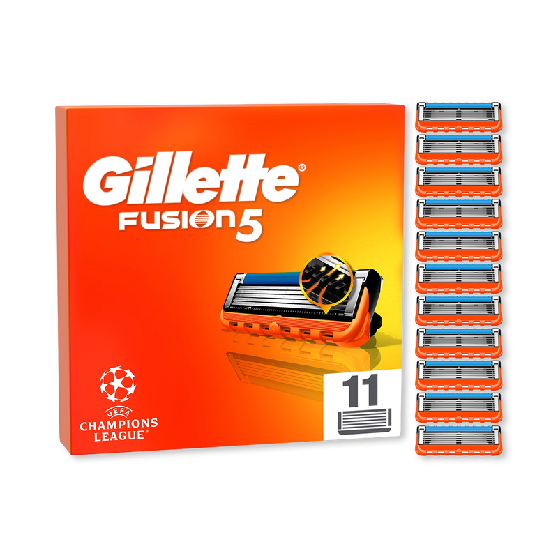 Gillette Fusion5 razor blade refills 11 count - British product
