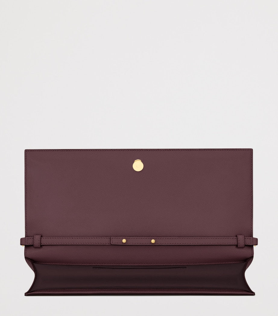 Saint Laurent Kate clutch bag smooth calfskin leather, UK version
