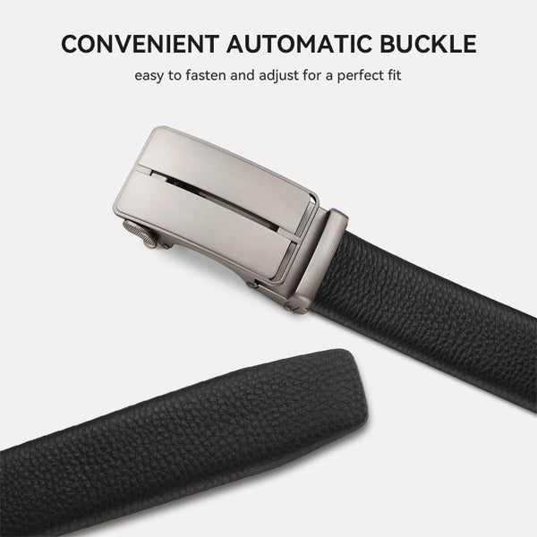Livingandhome adjustable leather belt 130cm, imported from the UK