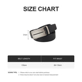 Livingandhome adjustable leather belt 130cm, imported from the UK