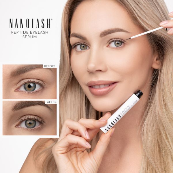 Nanolash peptide eyelash serum 5 ml, UK version