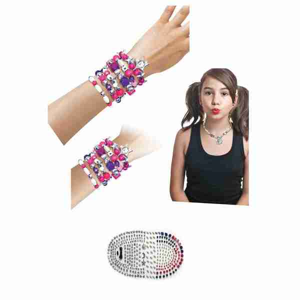 Small World Toys bead bracelet kit in travel case - British product