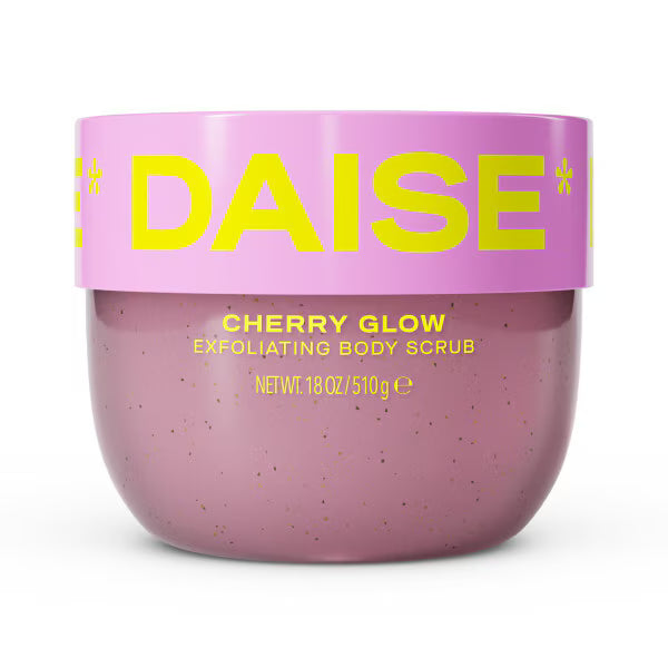 Daise cherry glow body scrub 510g container - British product