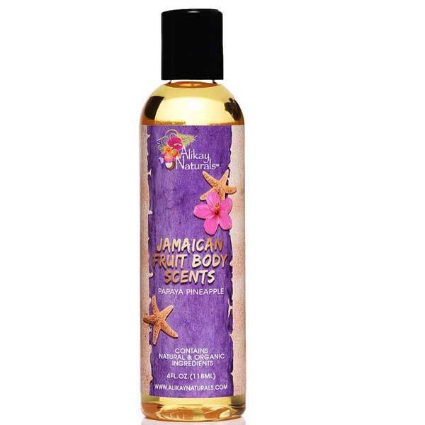 Alikay Naturals Jamaican Fruit Body Scent Papaya Pineapple - British product