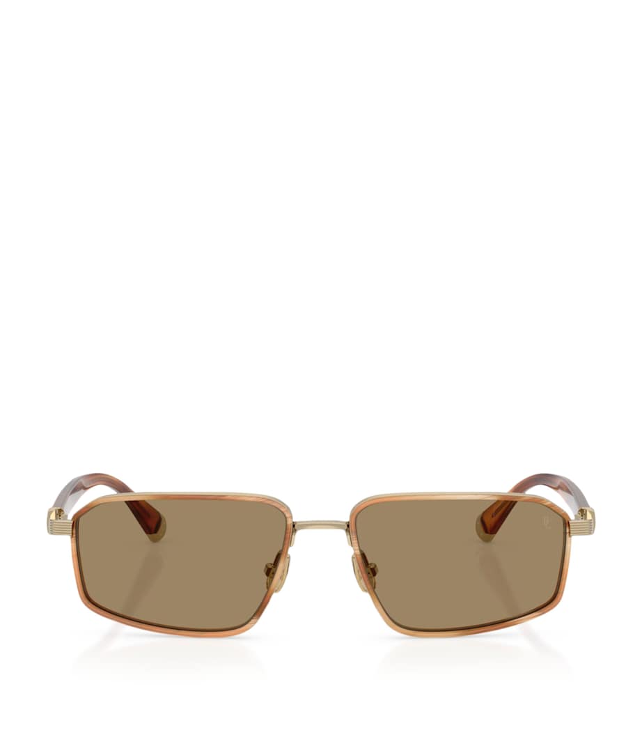 Brunello Cucinelli Rectangle Jarama sunglasses (British brand)