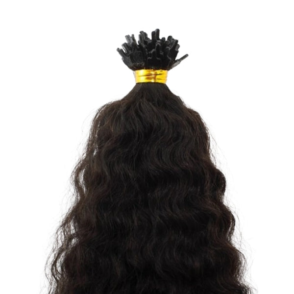 House Of Hair UK Deep Curly Ebony Flat Strands 14