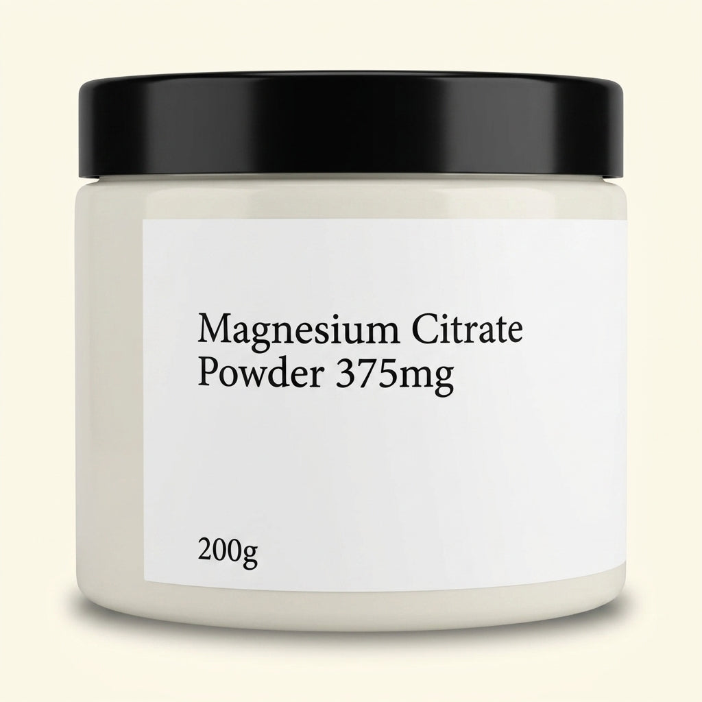 Holland & Barrett magnesium powder 375mg, British brand