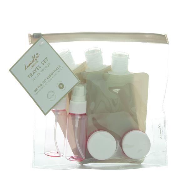 Danielle Creations 9-piece travel set, imported from the UK
