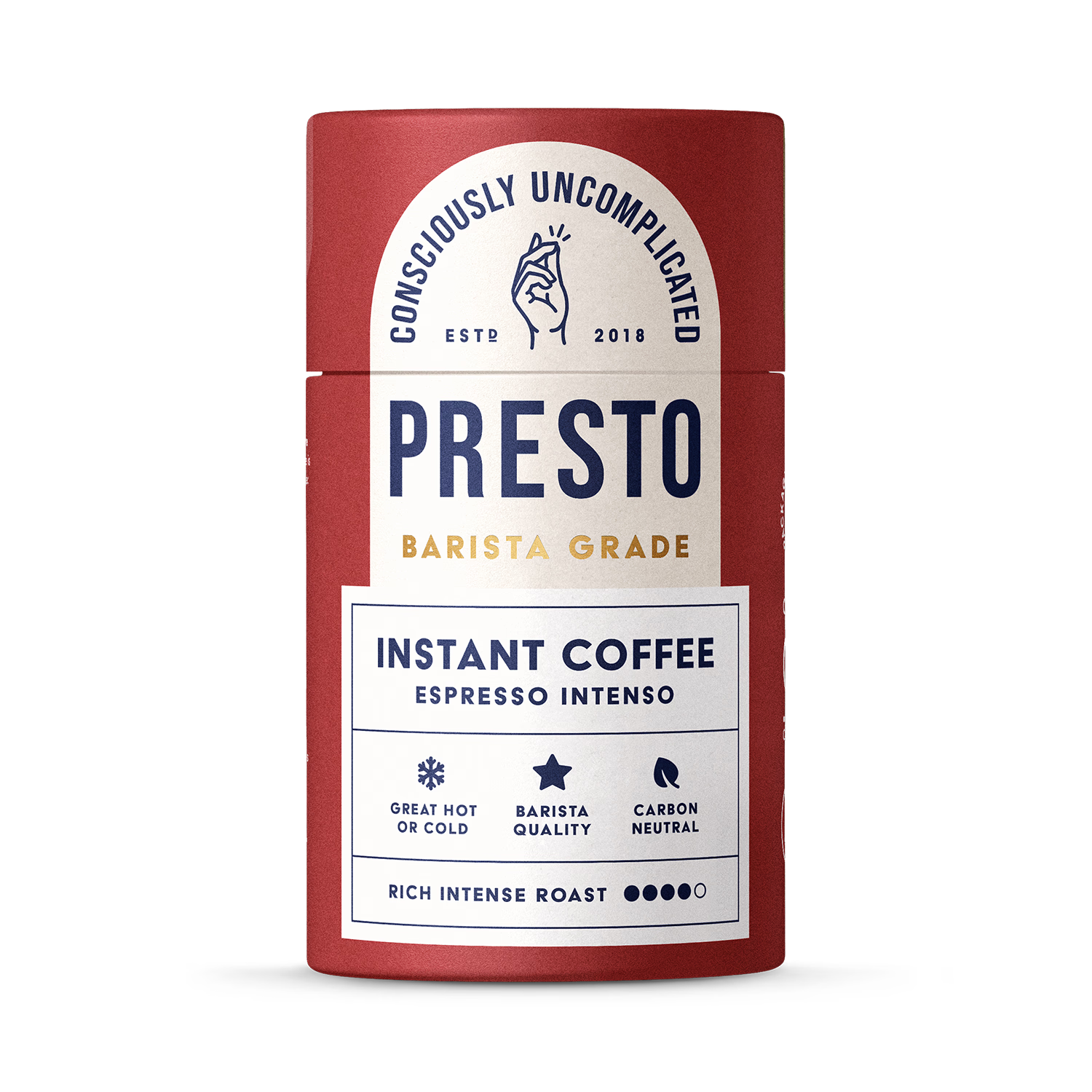 Intenso Espresso Instant Coffee freeze dried, UK version