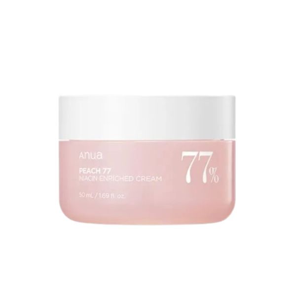 ANUA Peach 77% Niacin Enriched Cream 50ml, imported from the UK