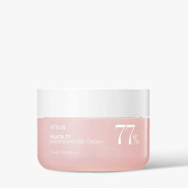 ANUA Peach 77% Niacin Enriched Cream 50ml, imported from the UK