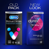 Durex Mutual Climax Condoms Silicone Lube Regular Fit 12s GOODS Superdrug   