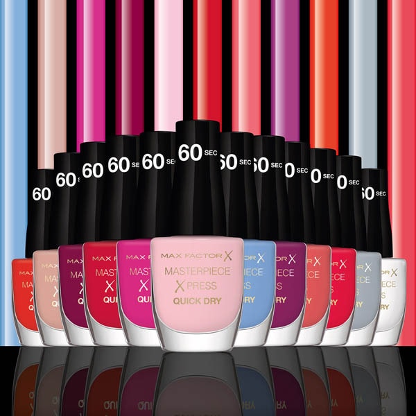 Max Factor nail polish 271 Believe in Pink, imported from the UK