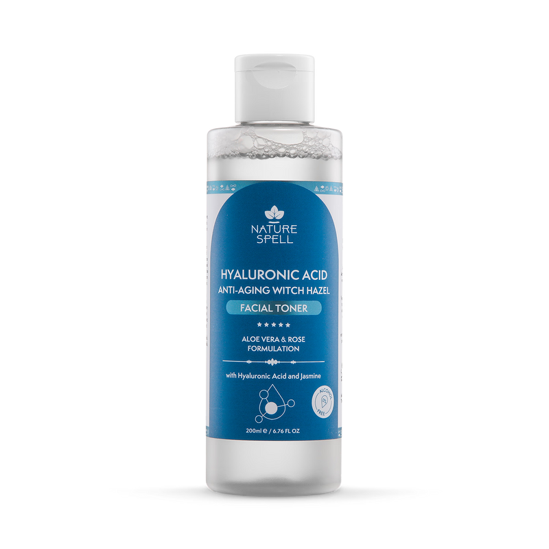 Nature Spell hyaluronic acid witch hazel facial toner 200ml, UK version