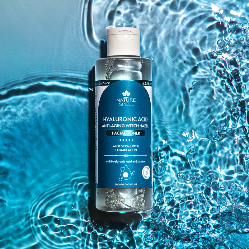 Nature Spell hyaluronic acid witch hazel facial toner 200ml, UK version