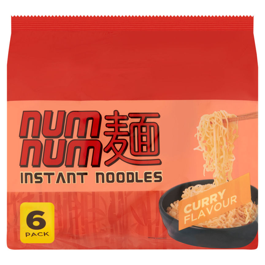 Num Num Instant Noodles Curry Flavour