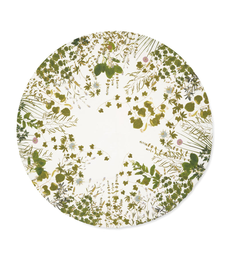 Summerill & Bishop Linen Herb Garden Round Tablecloth 260cm (British brand)