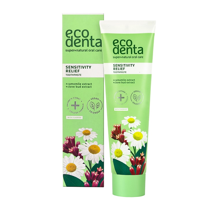 Ecodenta Toothpaste for Sensitive Teeth 100ml Dental Care Holland&Barrett   