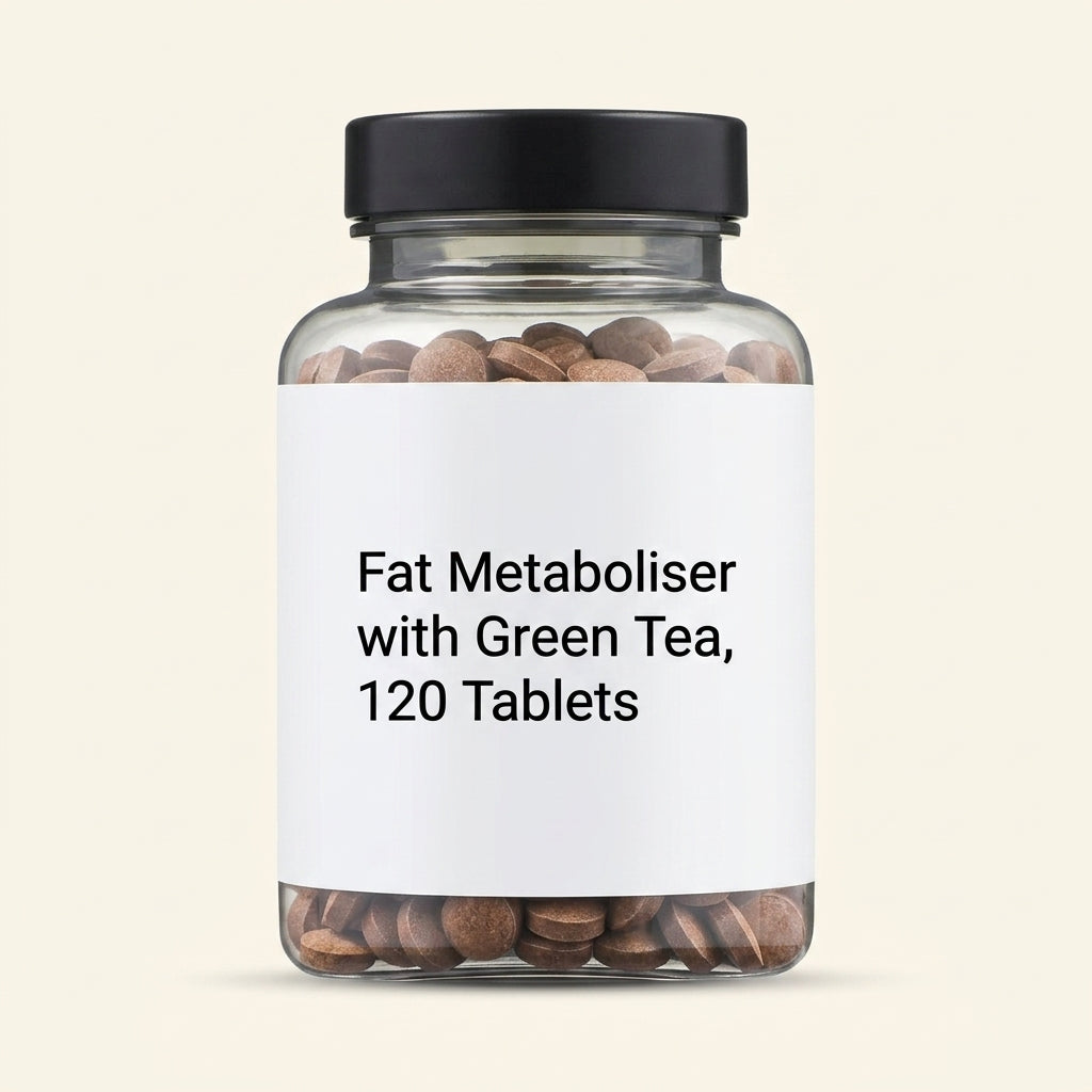 Holland & Barrett Fat Metaboliser tablets 120 count, imported from the UK