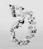 MARLI New York white gold diamond Fifth Avenue earrings, UK version
