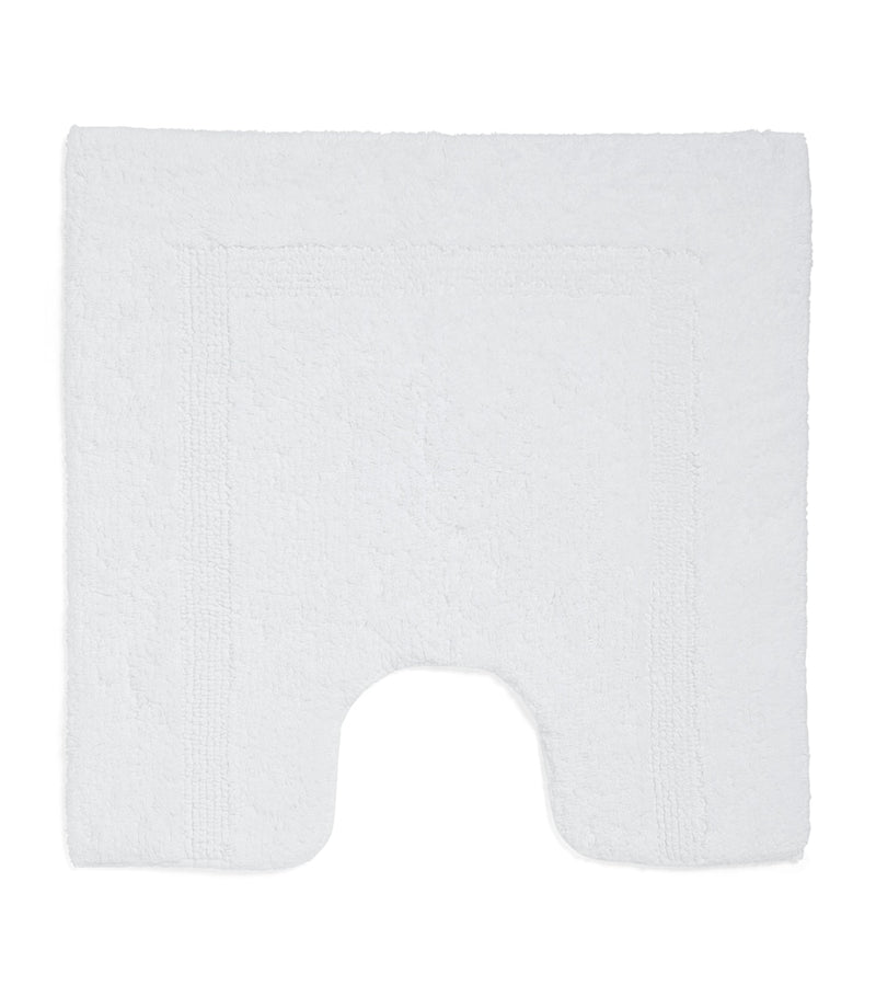 Abyss & Habidecor cotton reversible pedestal bath mat 60cm, imported from the UK