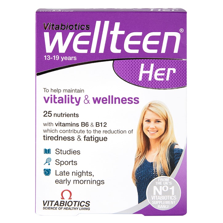 Vitabiotics Wellteen Her 28 Tablets