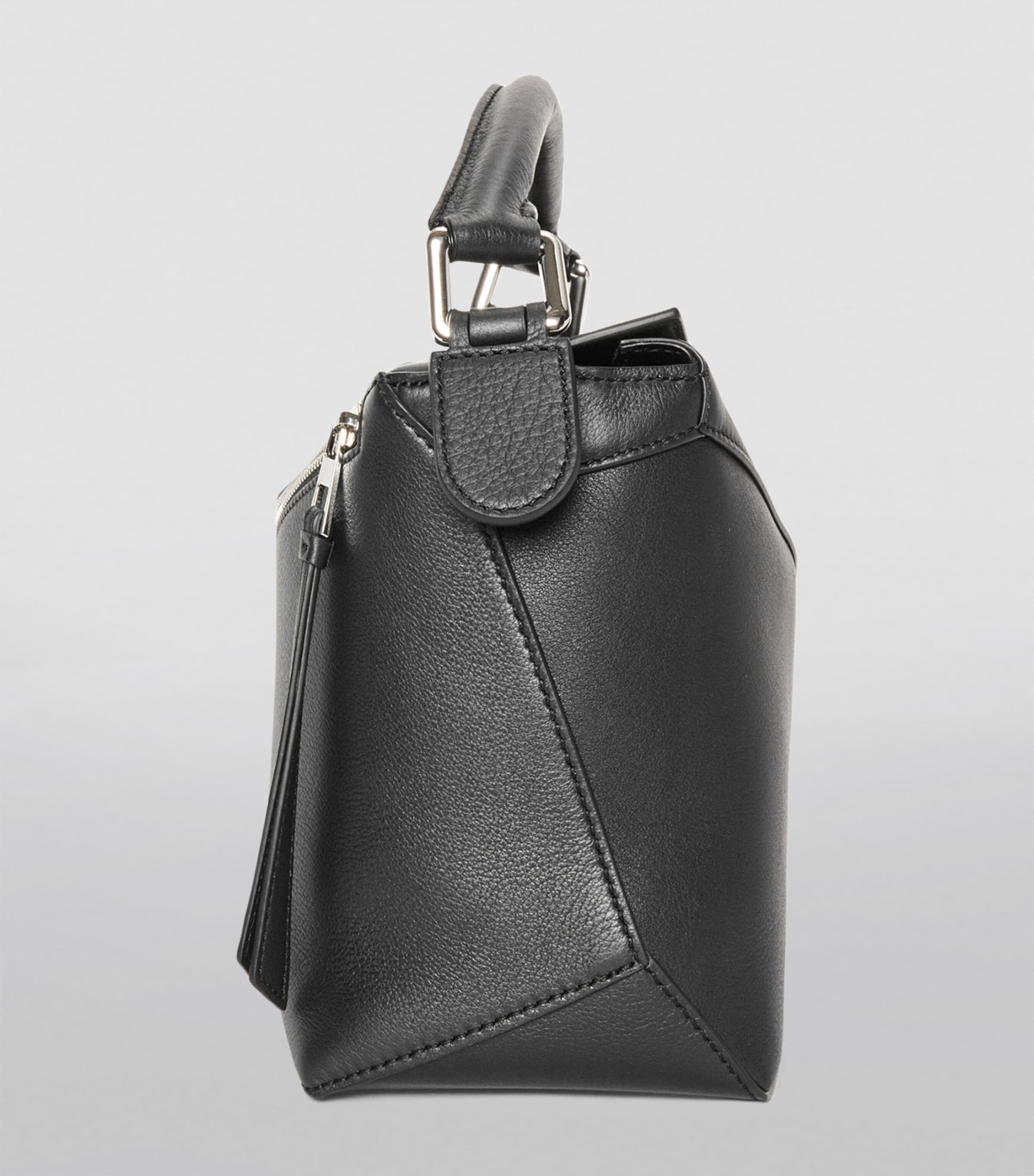 LOEWE Small Leather Puzzle Edge Top-Handle Bag (British brand)