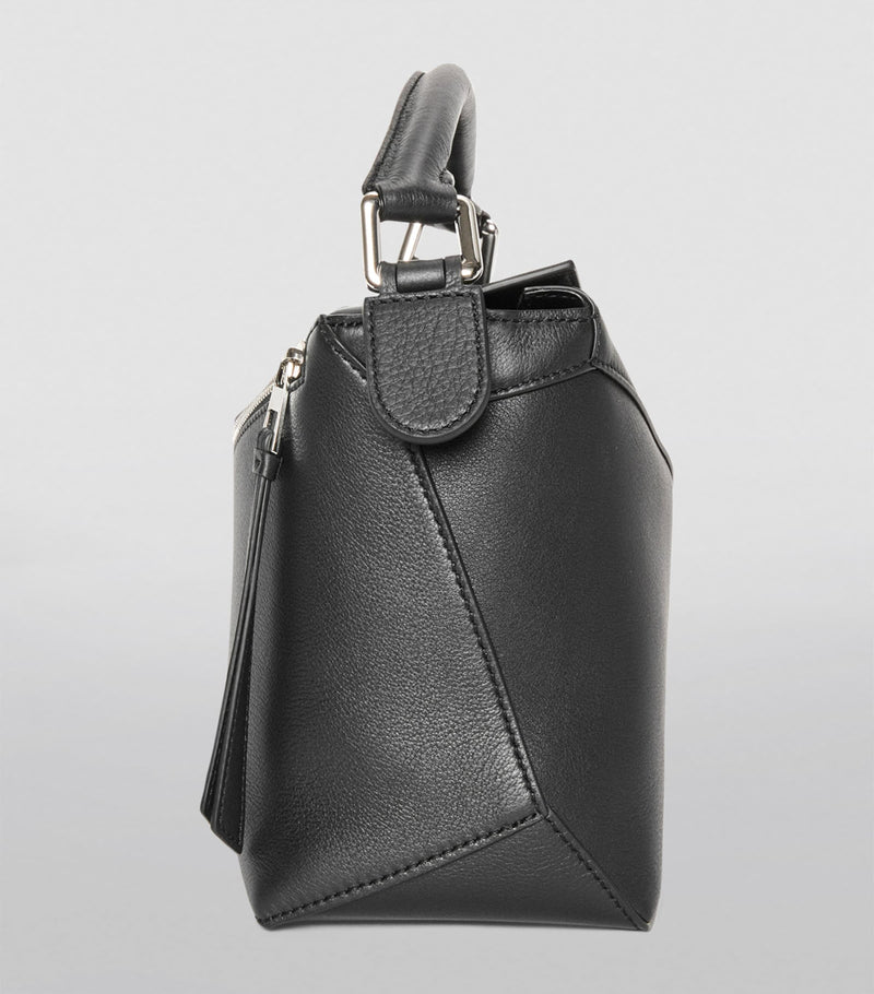 LOEWE Small Leather Puzzle Edge Top-Handle Bag (British brand)