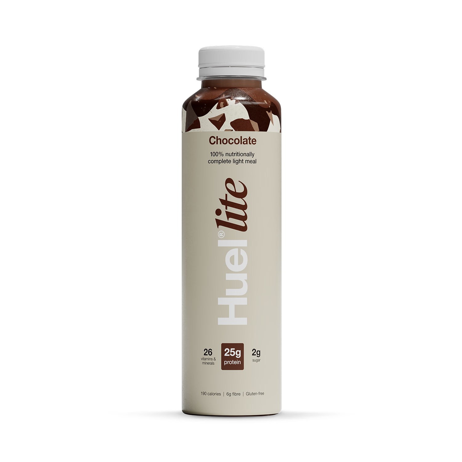 Huel Lite Chocolate nutritionally complete meal 500ml, UK version