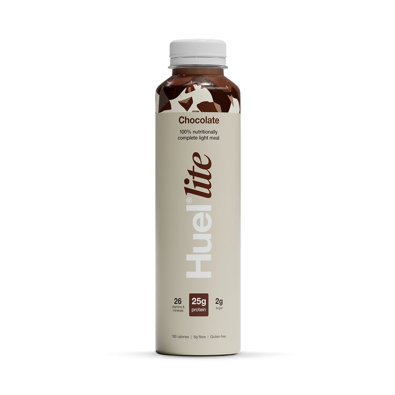 Huel Lite Chocolate nutritionally complete meal 500ml, UK version