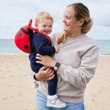LittleLife Ladybird toddler backpack with safety rein, UK version