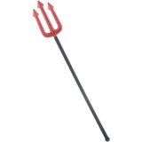 Smiffys glitter trident red 58cm, imported from the UK